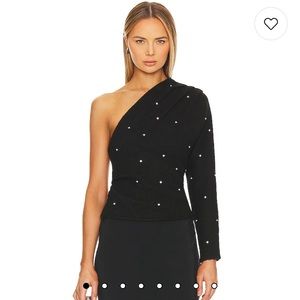 Astr the label cosima sweater in black